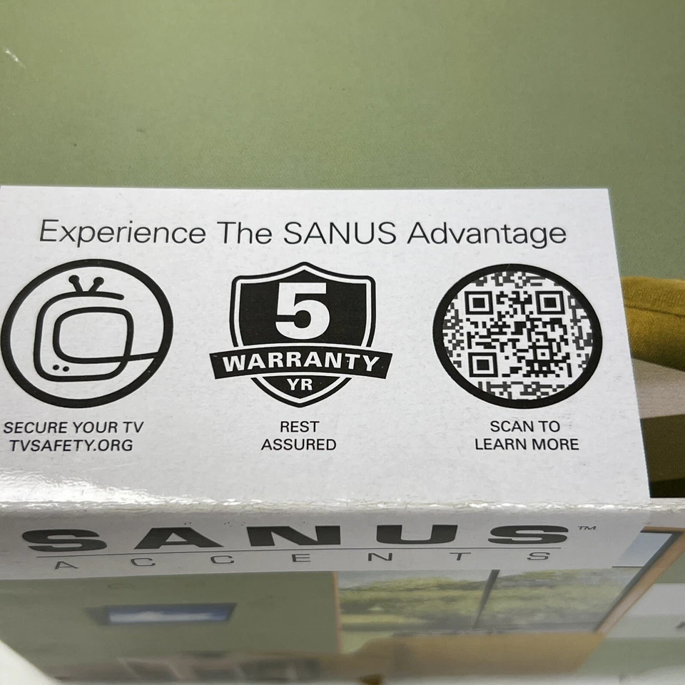 Sanus Accents AST16-B1 13""-32"" Panel Plano TV Inclinable Montaje en Pared Nuevo Foto 2 de 4