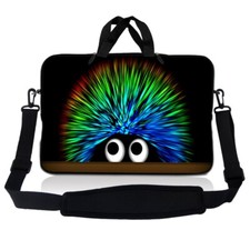 14 Inch Laptop Bag Sleeve Carry Case w Shoulder Strap Macbook Acer Asus Hedgehog