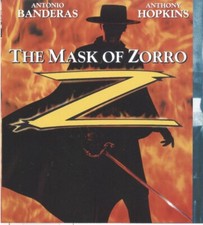 No Disc ORIGINAL COVER ART The Mask Of Zorro 2009 Blu-ray Cover Banderas