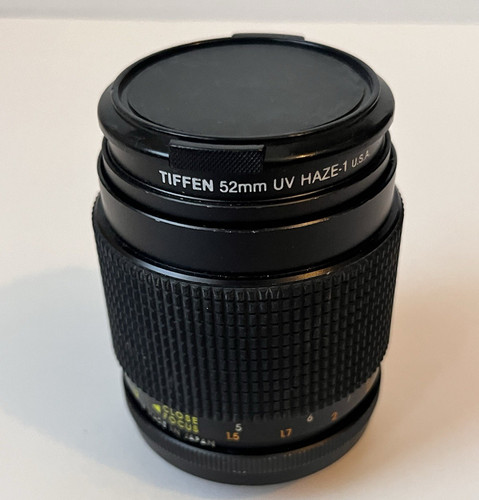 Deitz MC Auto 1:2.8 Aperture f=135mm No. 815568 With Tiffen 52mm UV Haze Filter