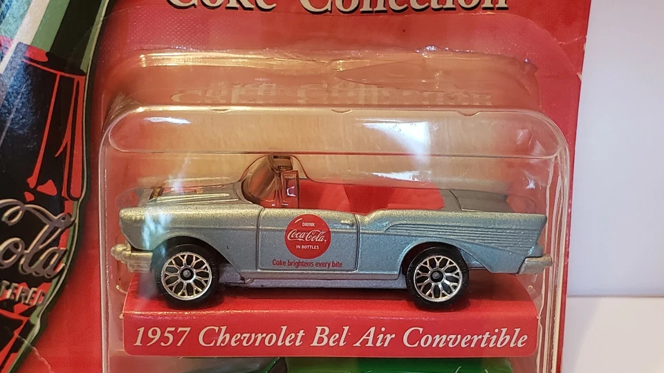 Matchbox 1950's Coca Cola 57 Chevrolet Bel Air & FJ Holden Panel Van  - Image 4 of 4