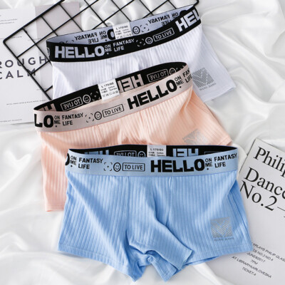 1-3 Pair Men Cotton Underwear Boxer Shorts Elephant Nose Pouch Trunks Underpants