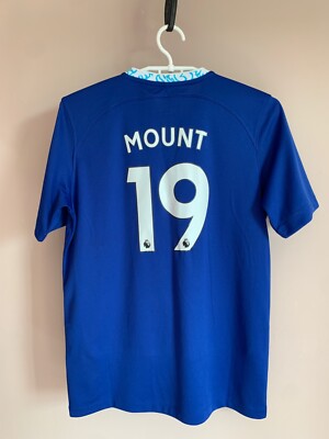 Chelsea London Home Football Shirt Nike Soccer Jersey MOUNT #19 | eBay