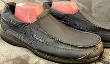 Dr Scholls Gray Leather Shoes Mens 11 D Casua...