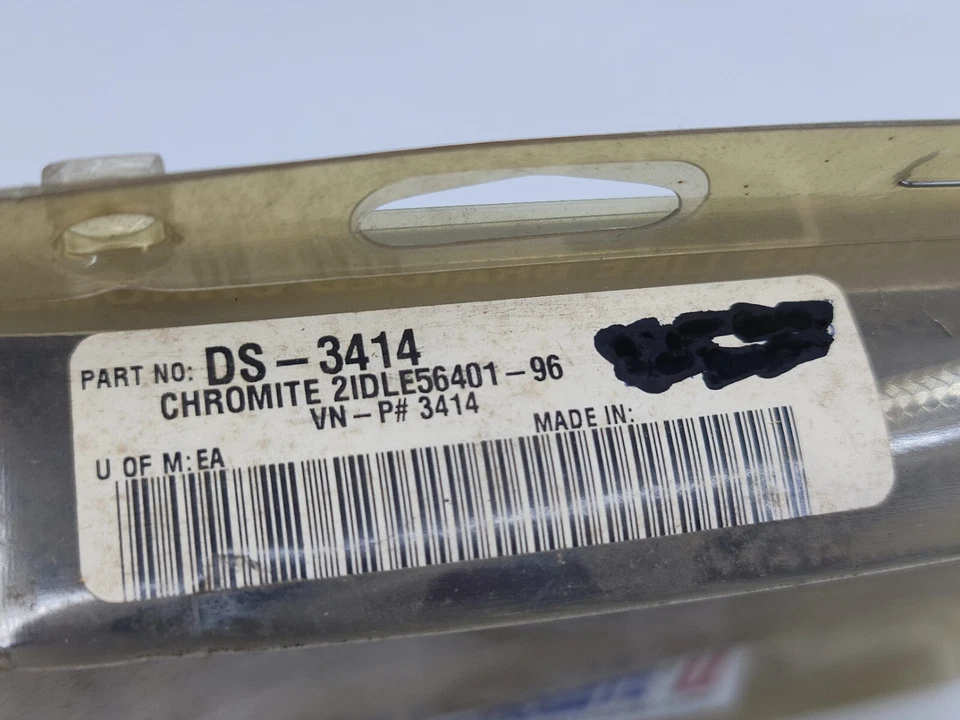 Drag Specialties Magnum Sterling Chromite II Braided Throttle Idle Cable DS-3414 - Image 2 of 3