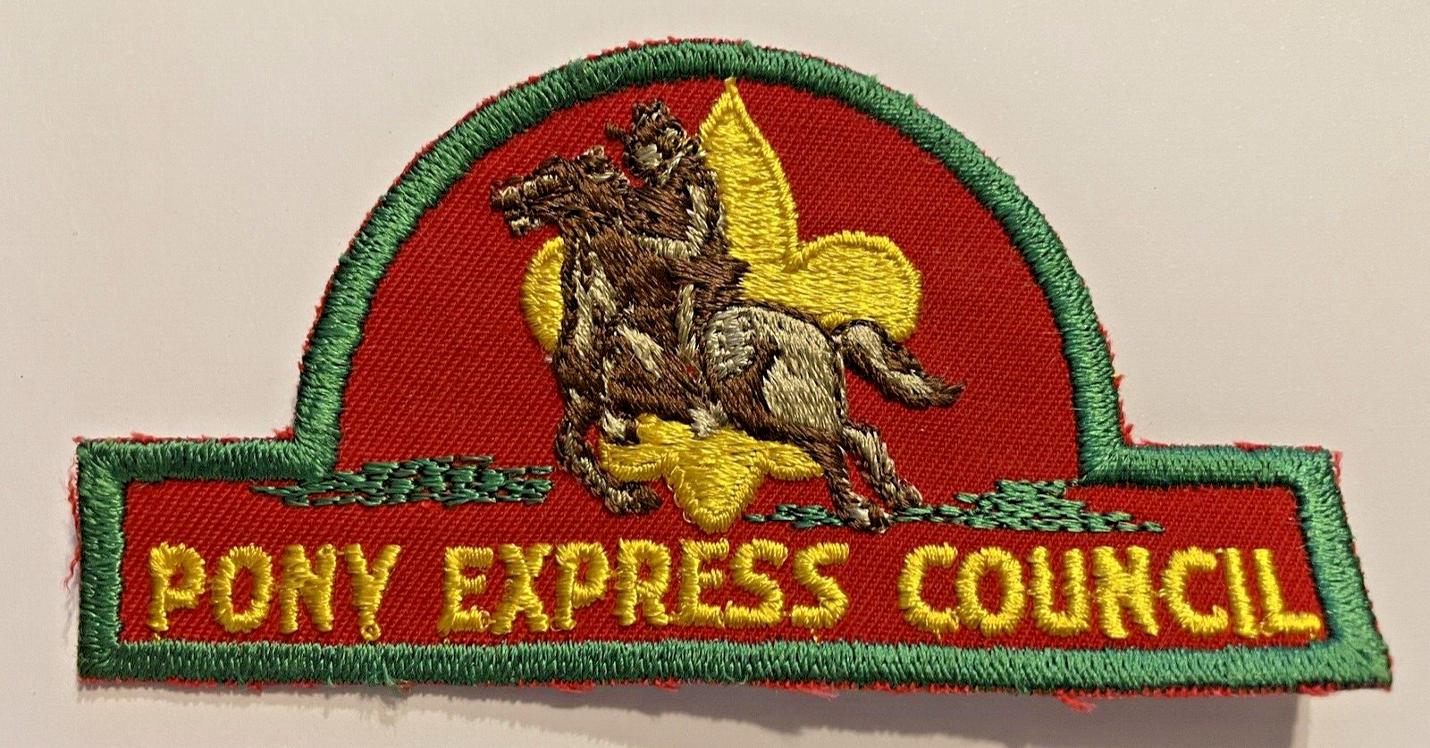 BSA Boy Scouts PONY EXPRESS COUNCIL TOPPA FORMA CAPPELLO (San Giuse Missouri)