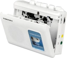 Portable Cassette Player Recorder Walkman Built In Speaker Headphone Jack