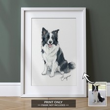 Personalised Pet Portrait Print | Any Pet | Gift | BUY 1 GET 1 FREE