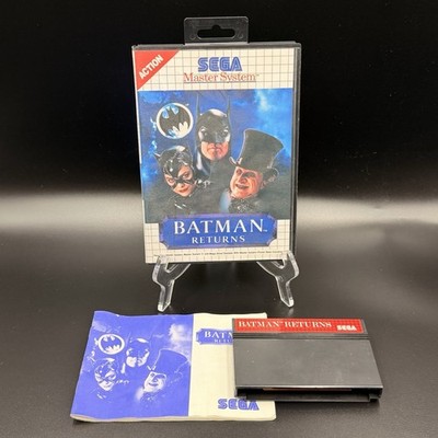 Batman Returns Sega Master System Spiel OVP mit Handbuch enthalten 1993 sehr guter Zustand