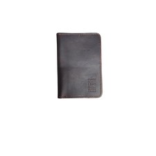 Portland Leather Goods Dark Brown Leather Passport Holder Field Notes Cover Men