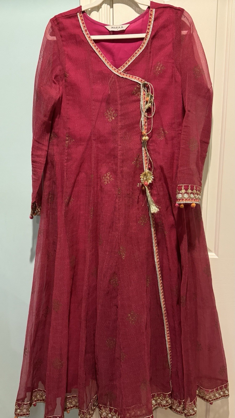 Shalwar Kameez 3-Piece Set Pakistani/Indian Desig… - image 7