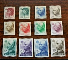 Norway Scott's 1004-1020*, MNH. Royalty. sal's stamp store.