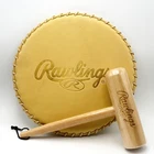 Rawlings Glove Pounding Pad Leather Matt EAC8F09 & Hammer EAOL13S02 Set New