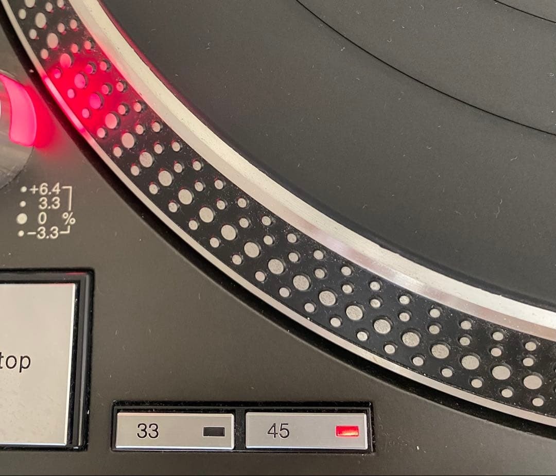 Technics SL-1200MK5 Black Direct Drive DJ Turntable Ortofon Needle