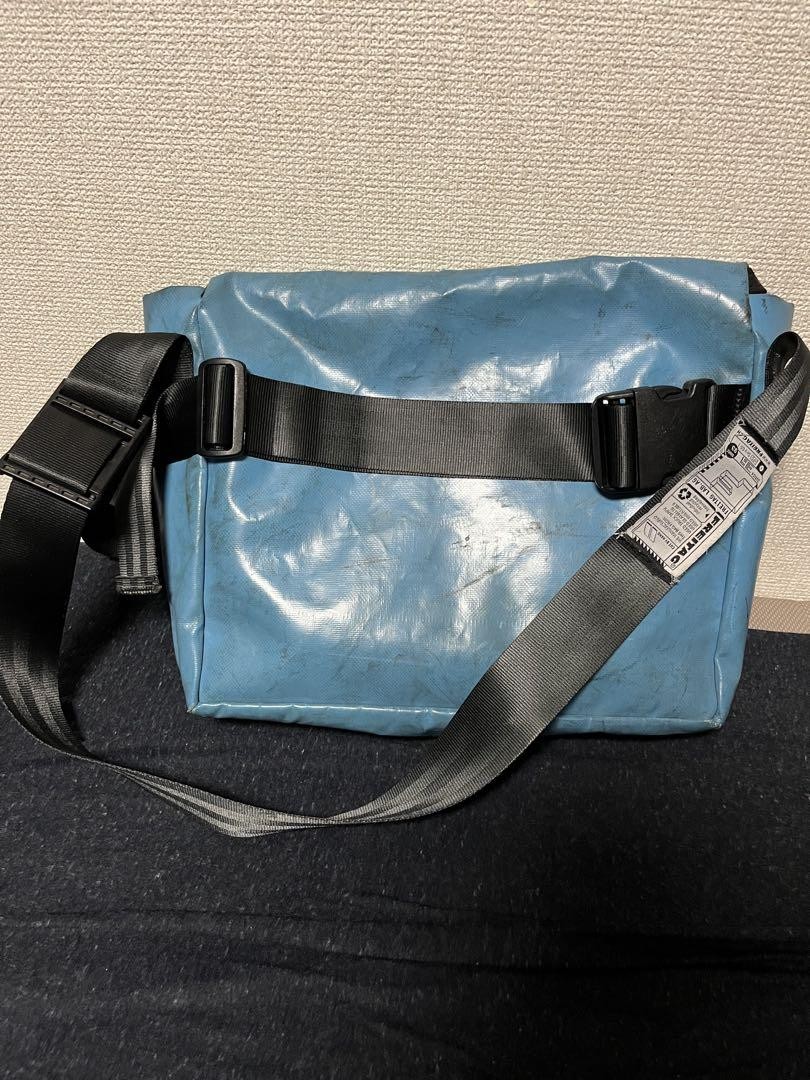 FREITAG DEXTER F14 blue yellow Black Messenger bag casual man flap