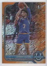 2021-22 Bowman U Orange Shimmer Refractor 22/25 Johnny Juzang #47 1i9