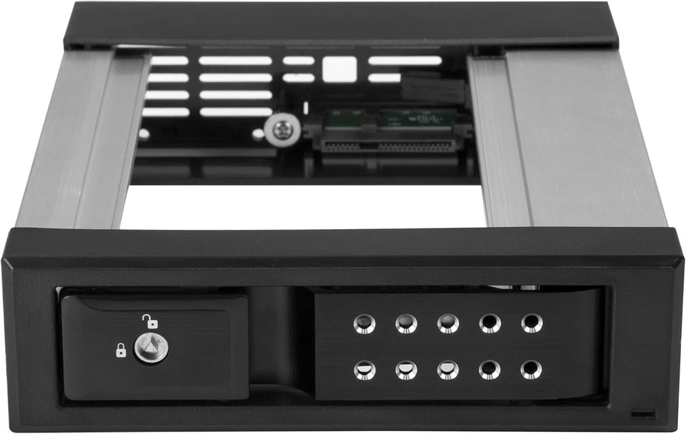 Durable Trayless Hard Drive Hot Swap Bay for 3.5" Drives - Secure & Versatile - Image 4 of 4