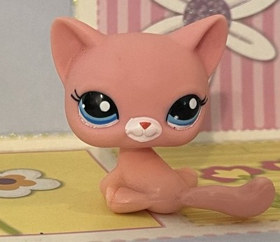 Hasbro LPS Littlest Pet Shop Sitting Pink Cat Blind Bag Variant Wave 6 #2593