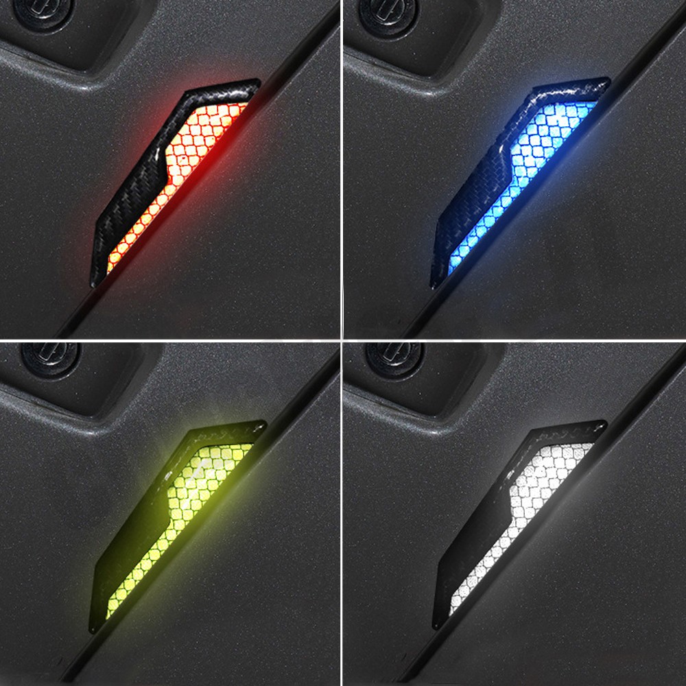 4X Car Door Edge Guard Bumper Anti-Scratch Protector Strip Cover Accessories