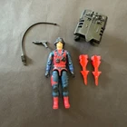 1984 HASBRO GI JOE COBRA SCRAP IRON v1 FIGURE COMPLETE SUPER CLEAN TIGHT NM-