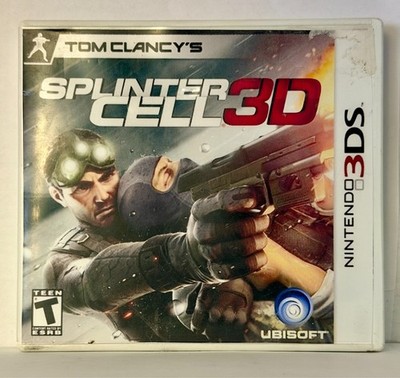 Tom Clancy's Splinter Cell 3D Nintendo 3DS Complete CIB Tested Ubisoft