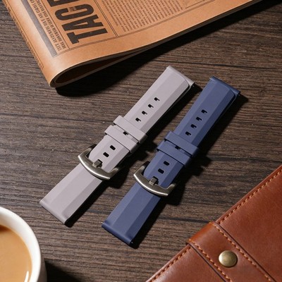 FKM Rubber Watch Strap 18 22mm Quick Release Sport Watch Band High Quality Strap