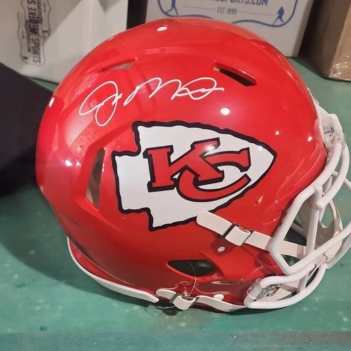 Joe Montana Kansas City Chiefs Autographed Helmet Fanatics Denver Authenticated