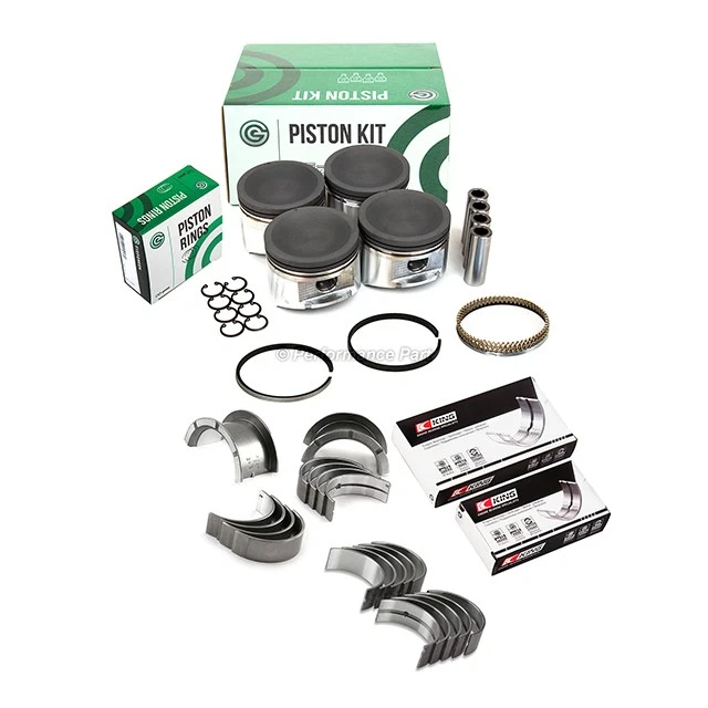 Full Gasket Set Pistons Bearings Fit 95-98 Nissan 240SX 2.4L DOHC KA24DE - Image 3 of 4
