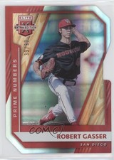 2021 Panini Elite Extra Edition Prime Numbers A Die-Cut 33/90 Robert Gasser 0b3