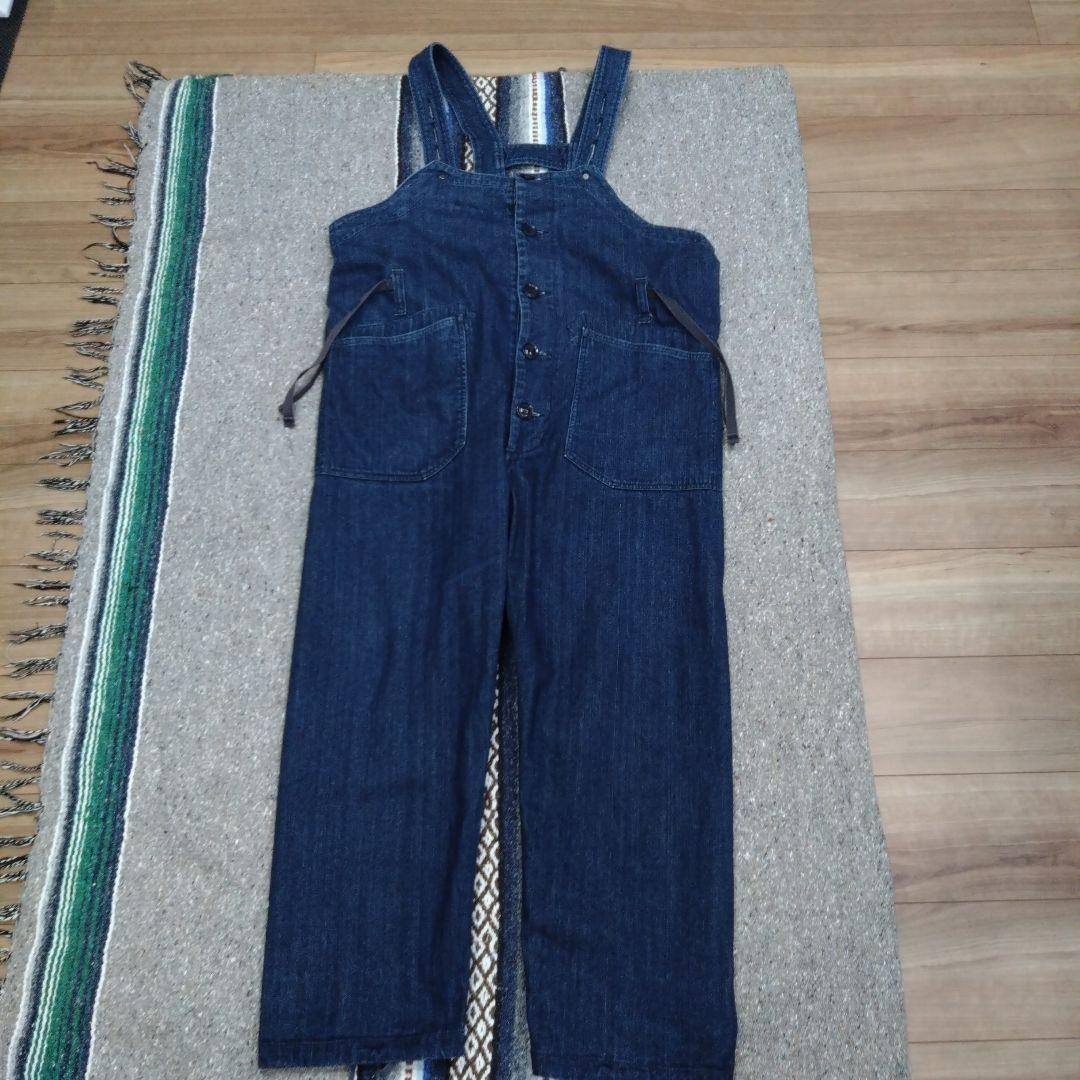 パンツ ENGINEERED GARMENTS Denim Overalls Engineered Garments XXS Floral Denim Overalls