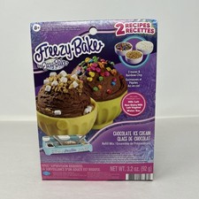 New Freezy-Bake by Easy-Bake Chocolate Ice Cream Refill Mix  3 Toppings 3.2 oz