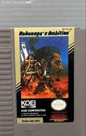 (F) Nintendo NES - Nobunaga's Ambition Game Cartridge