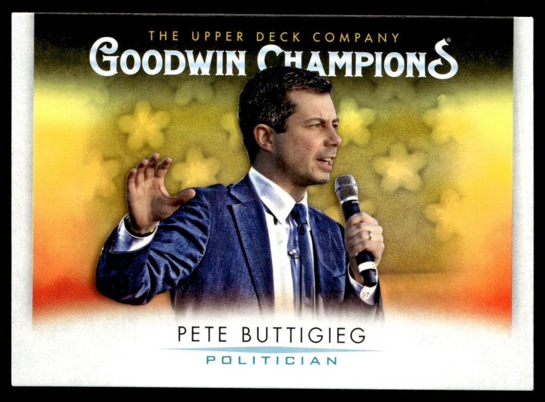 2021 Upper Deck Goodwin Champions Pete Buttigieg #92
