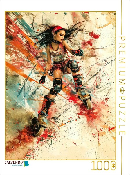 Calvendo Puzzle Speed Rush | 1000 Pieces, Finished Size 25.2 × 18.9 In (64 × 48-image