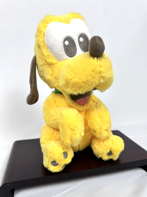 Disney Parks Baby Pluto 10'' Plush Toy Dog Yellow Puppy Soft Great Condition WDW