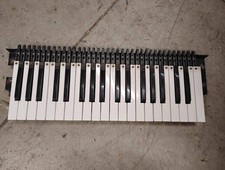 Vintage Gulbransen Organ Keys 37 Note 3 Octave Set Measures 23in x 8in