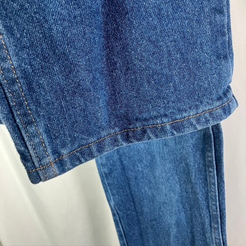 Rustler Jeans Hombres 29x32 Azul Denim Ropa de Trabajo Informal Pantalones de Todos los Días Hechos en México - Imagen 6 de 13