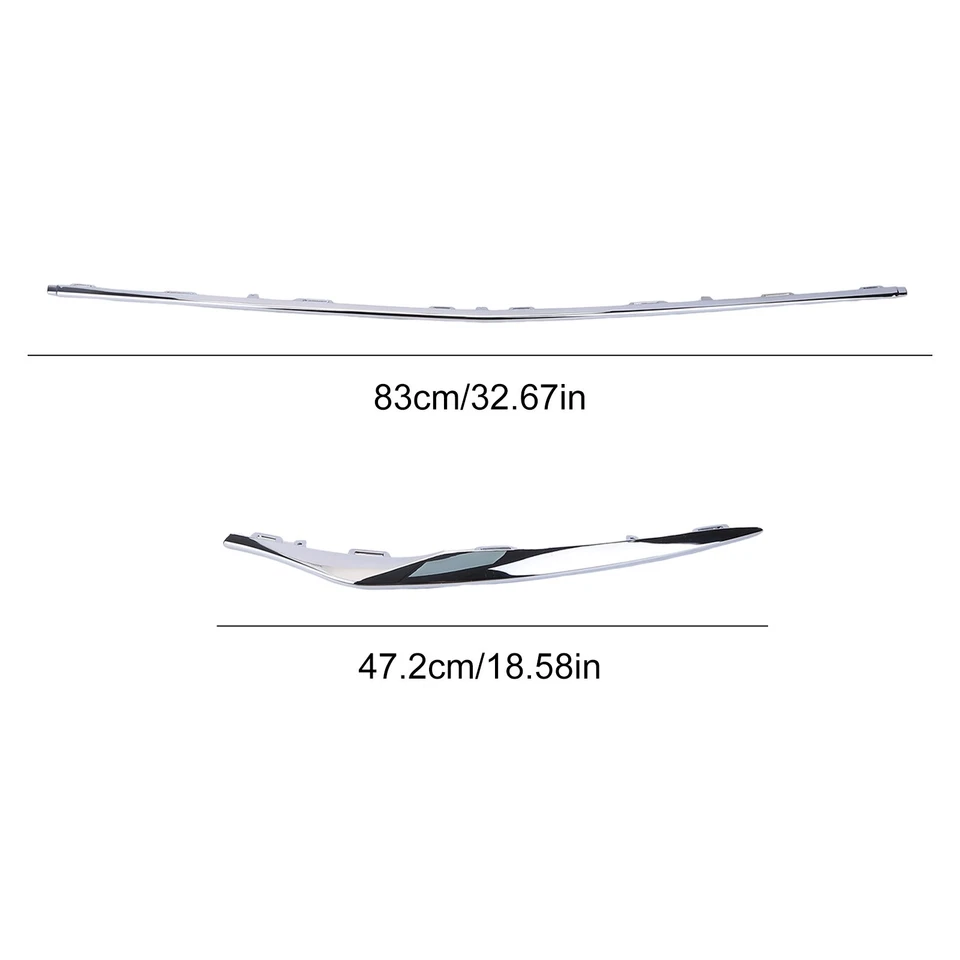 For 2016-2019 Mercedes Benz W117 CLA 180 200 250 Front Bumper Cover Molding Trim Foto 2 de 4