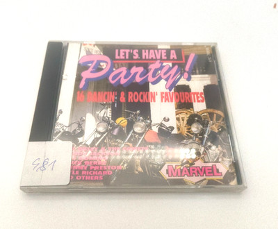 div: let's have a party ! 16 dancin' & Rockin favourites cd gut 1992 marvel