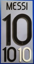 Argentina Youth 2019 Lionel Messi Player Size Soccer Shirt Nameset Name Number