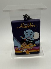 Disney Princess Bag Clip Series 37 - 3 Aladdin Poster Monogram Rubber Keychain