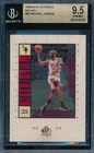 MICHAEL JORDAN 1998-99 UPPER DECK SP AUTHENTIC "MICHAEL" BGS 9.5 CARD #M7 POP 2!