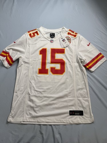 NWT Kansas City Chiefs #15 Mahomes Men’s Large Away Jersey 