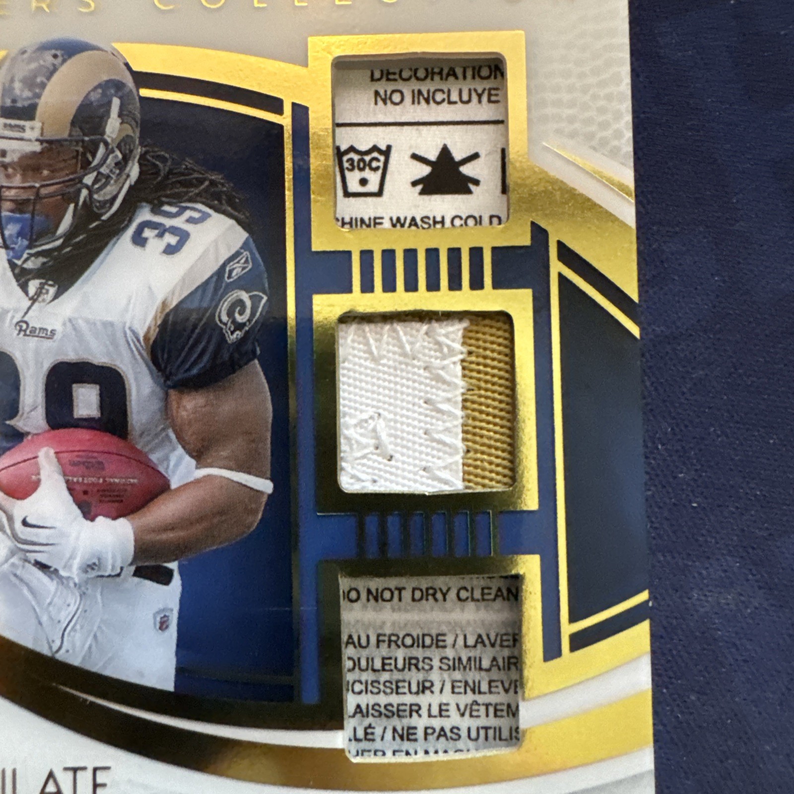 2025 Panini Immaculate Collection-Players Auto Steven Jackson #IPCA-SJN Rams /99 view 5