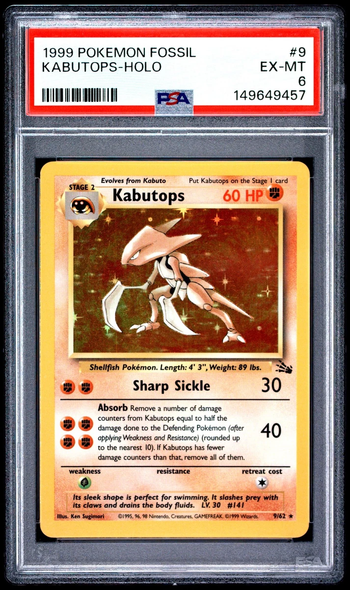 Kabutops Pokémon TCG Cards for sale | eBay