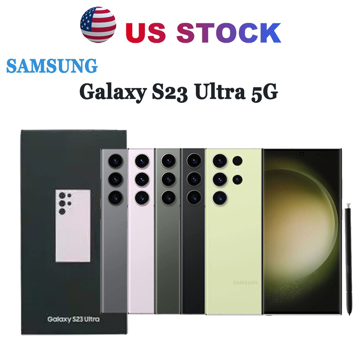 Samsung Galaxy S23 Ultra - 512 GB - Phantom Black (Unlocked) for