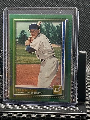 Pee Wee Reese 2025 Donruss Green #82/199 - Dodgers