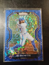 2021 Panini Prizm - Tier II Bo Bichette #158 Blue Donut Circle Prizm /199
