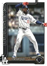 2025 Topps #176 Teoscar Hernandez Los Angeles Dodgers