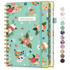2026 Planner, Hardcover Weekly and Monthly Planner for Women,